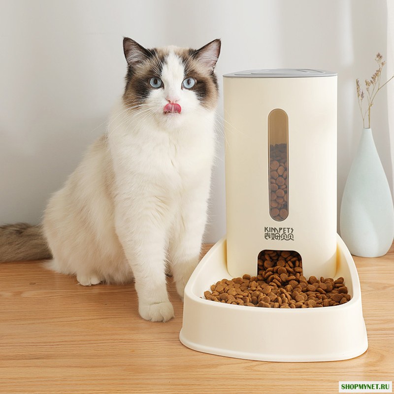Cat Собака Автоматическая миска для домашних животных Feeder Pet Автоматическая миска для воды