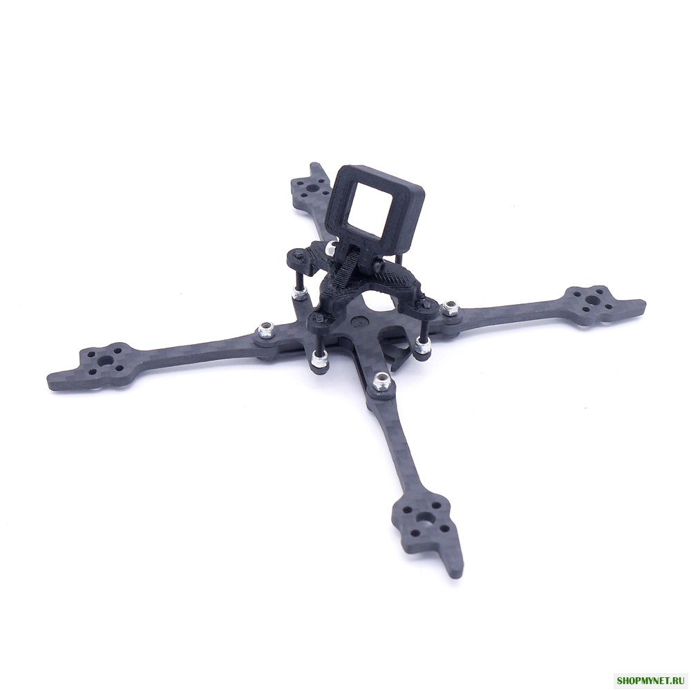 Fonster Kpro125 125мм Зубочистка 2.5 / 3 дюймов 3мм Рычаг FPV Гоночная рама Набор Регулируемая камера