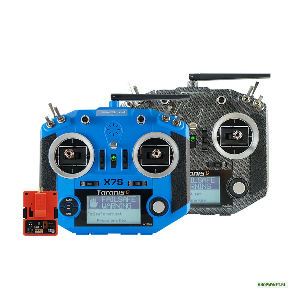 FrSky Taranis Q X7S ACCESS 2,4 ГГц 24-канальный передатчик Mode2 M7 Датчик Холла Гимбалы и функция беспроводного тренера PARA с модулем дальнего радиуса дей