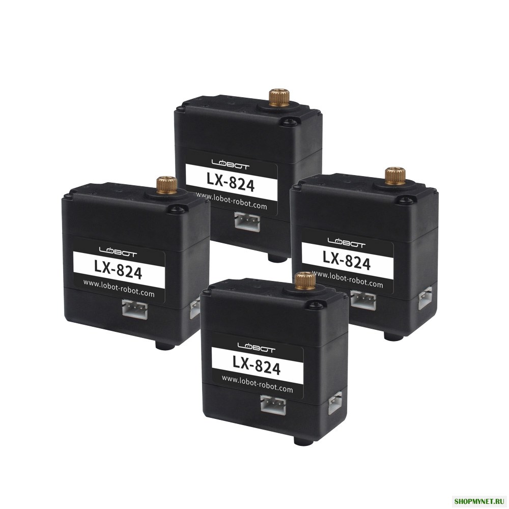 4 ШТ. LOBOT LX-824 17 кг Автобус Серийный Дата Обратная Связь Металлический Передач Цифровой Сервопривод Для Робота RC